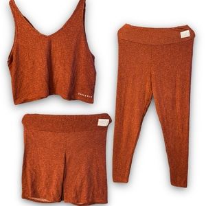 Danskin 3 Piece Lounge Set